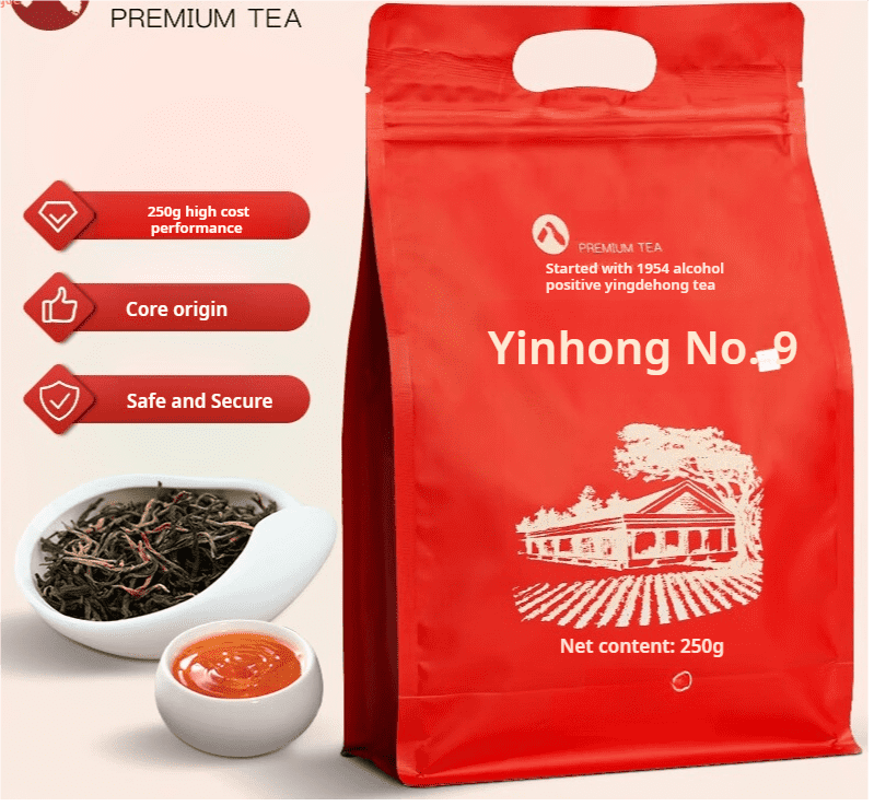 Yingde Black Tea （Yingde Red Tea） Yinghong No. 9 Authentic Aromatic Black Tea 2024 New Tea Bag 250g